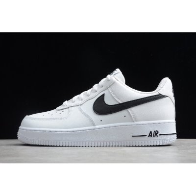 Nike Erkek Air Force 1 '07 Low An20 Beyaz / Siyah Kaykay Ayakkabı Türkiye - 94T8OOGO